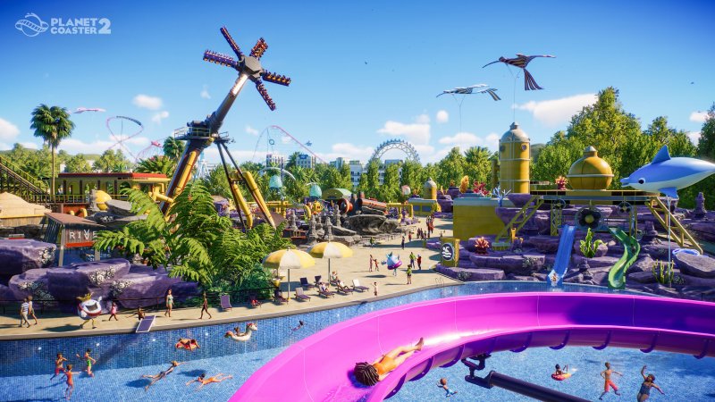 L'introduzione delle attrazioni acquatiche è la più grande novità di Planet Coaster 2, speriamo non sia l'unica L'introduzione delle attrazioni acquatiche è la più grande novità di Planet Coaster 2, speriamo non sia l'unica