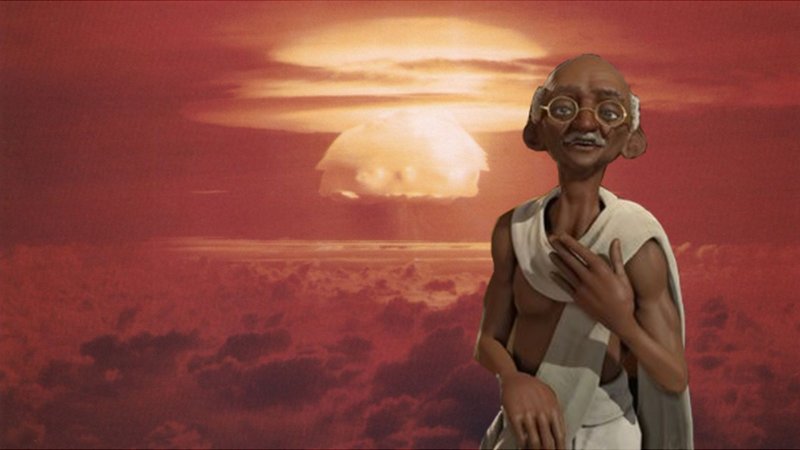 Gandhi e le bombe atomiche, un amore di lunga data