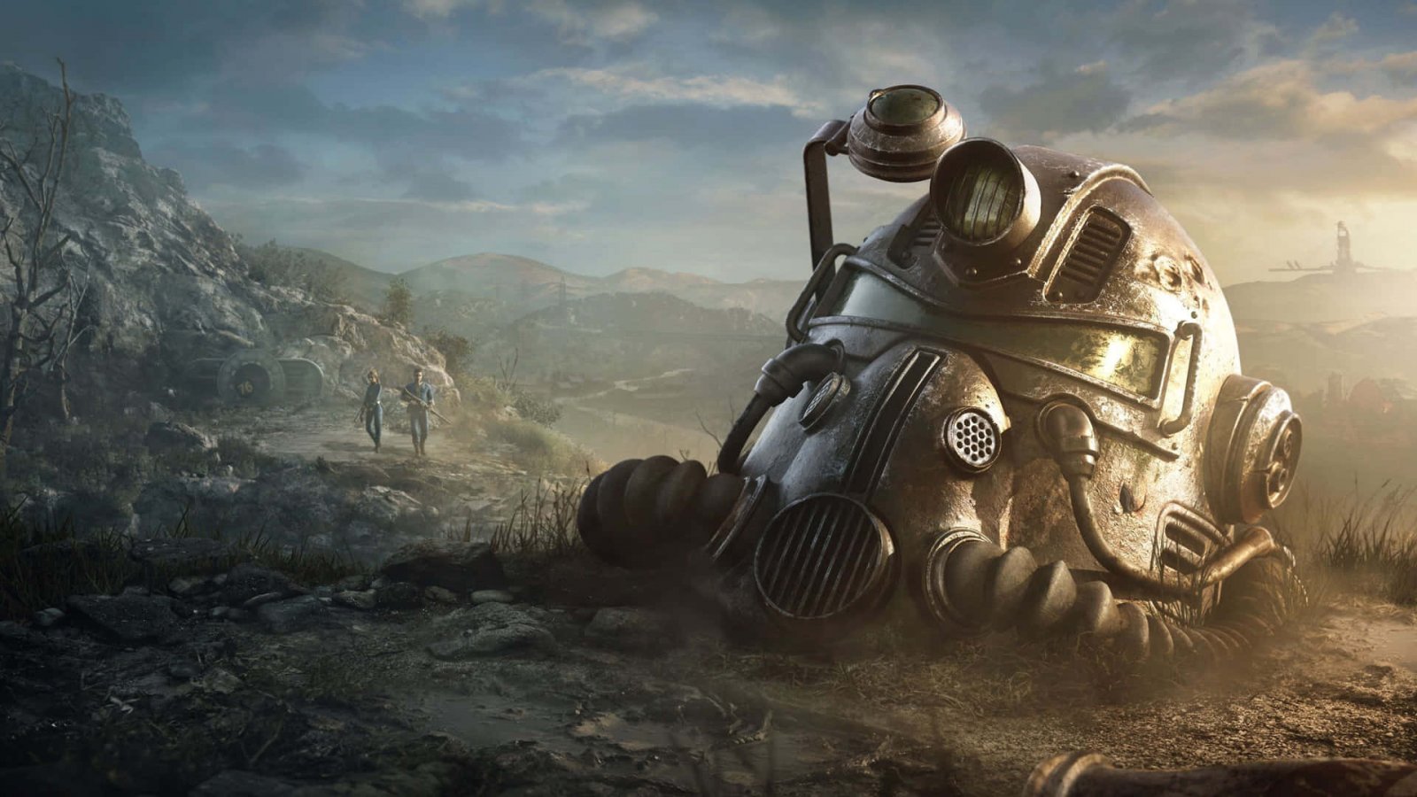 L'elmo di un'armatura atomica in Fallout