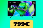 LG OLED evo 42'' Serie C3 2023, la Smart TV 4K in super offerta per il Prime Day su Amazon - Notizia