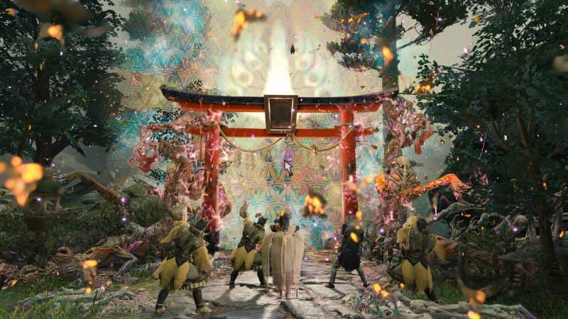 Nei livelli composti da più sezioni, purificare gli altari Torii intermedi ci permetterà anche di recuperare l'energia di Yoshiro