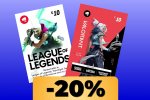 Carte Regalo di Valorant e League of Legends in sconto per gli Amazon Prime Day - Notizia