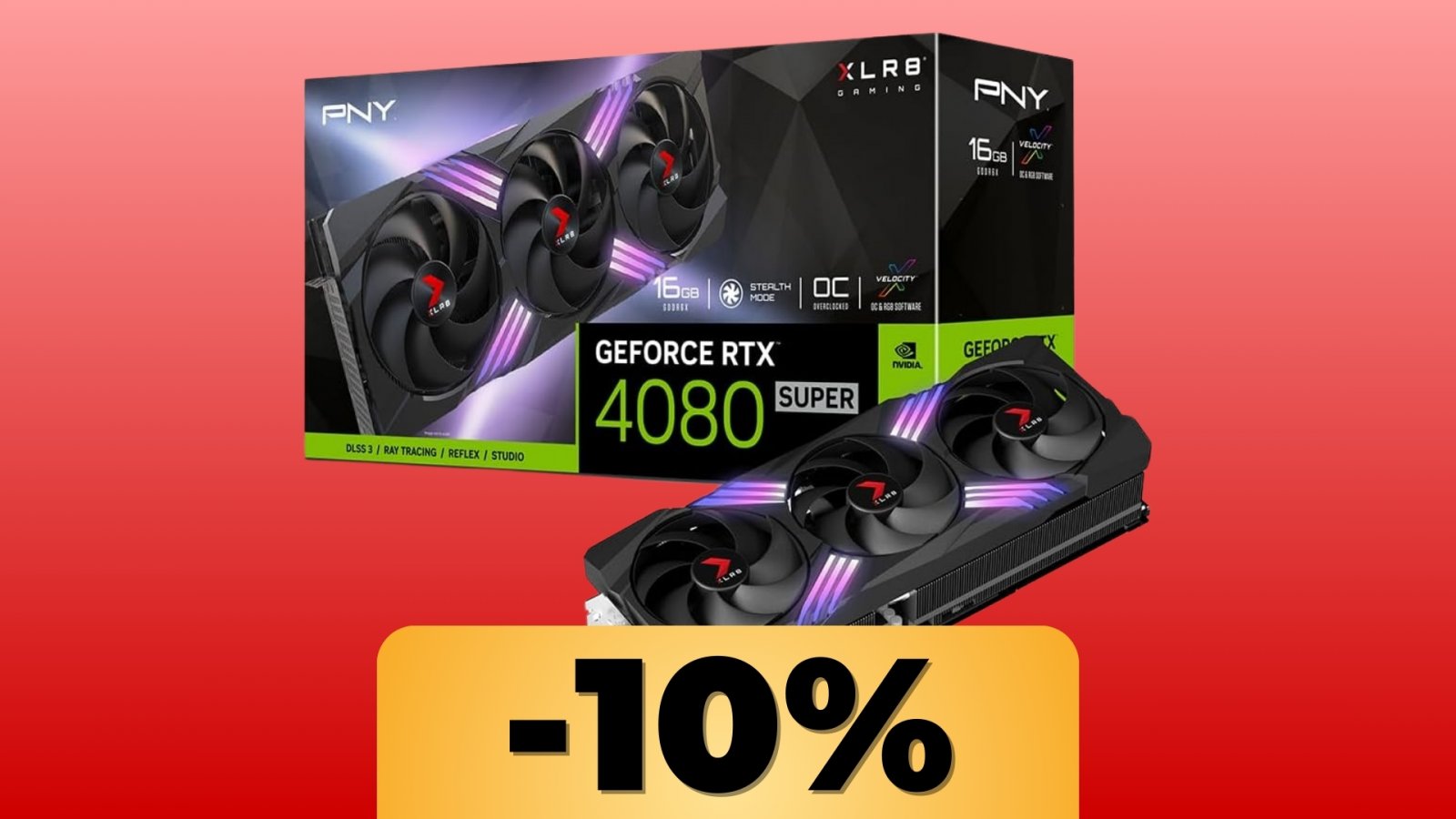 PNY GeForce RTX 4080 Super e l'offerta Amazon