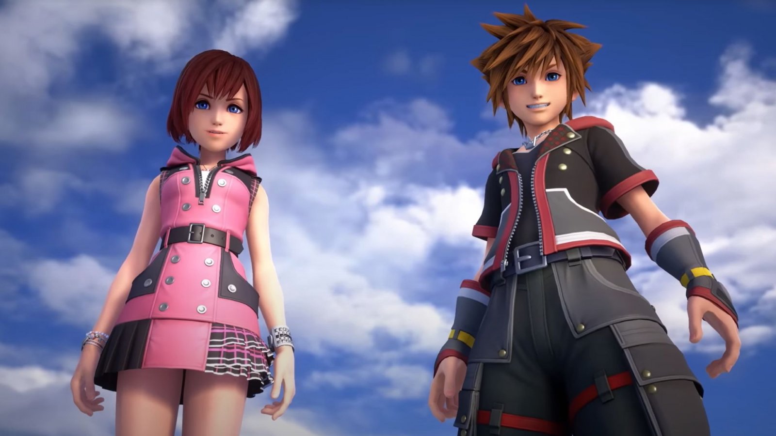 Kairi e Sora in Kingdom Hearts 3