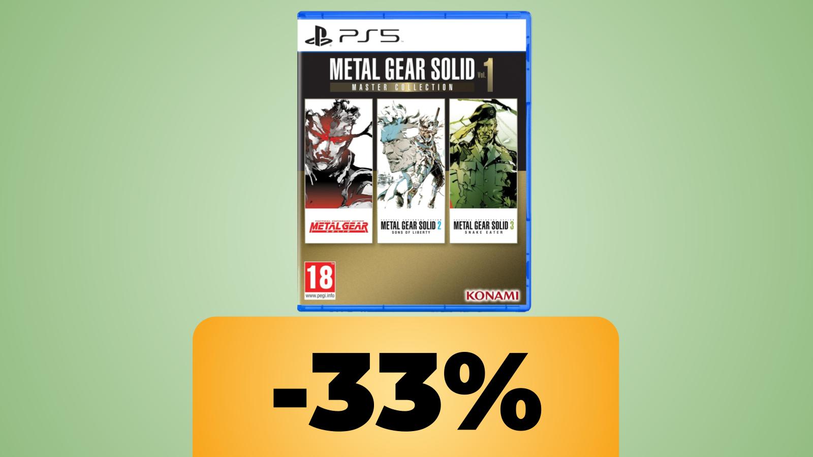 Metal Gear Solid: Master Collection Vol. 1 in offerta su Amazon per il Prime Day