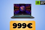 MSI Cyborg 15 in offerta per l'Amazon Prime Day: un laptop con NVIDIA GeForce RTX 4050 acquistabile a meno di 1000€! - Notizia
