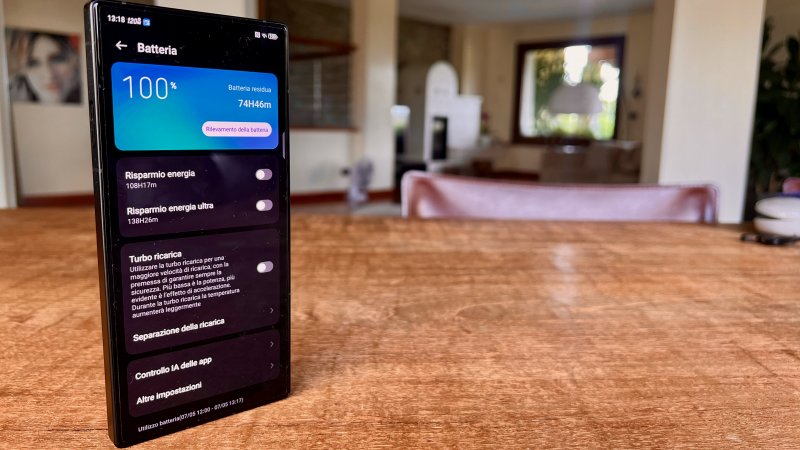 La batteria di REDMAGIC 9S Pro è molto capiente per far fronte a consumi non indifferenti