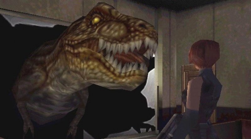 L'iconico e spaventoso incontro con un dinosauro in Dino Crisis L'iconico e spaventoso incontro con un dinosauro in Dino Crisis
