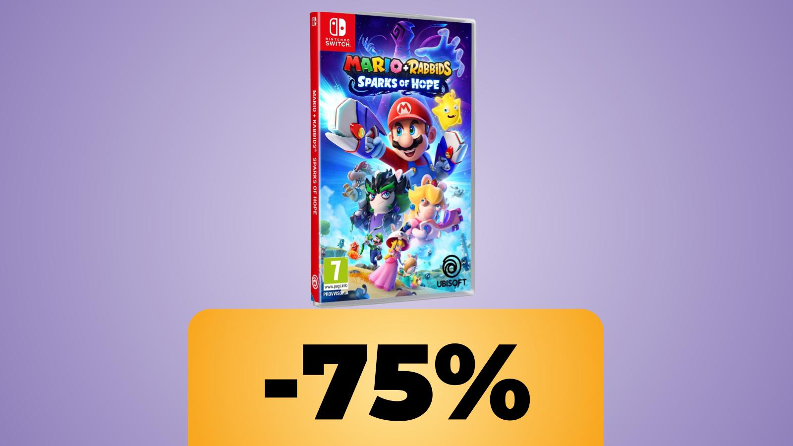 Mario + Rabbids: Sparks of Hope è in offerta per il Prime Day di Amazon