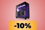 Il case per PC NZXT H6 Flow è in offerta per il Prime Day di Amazon - Notizia