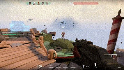 Quando il puntatore passa su un nemico in mira base, rallenta leggermente Quando il puntatore passa su un nemico in mira base, rallenta leggermente