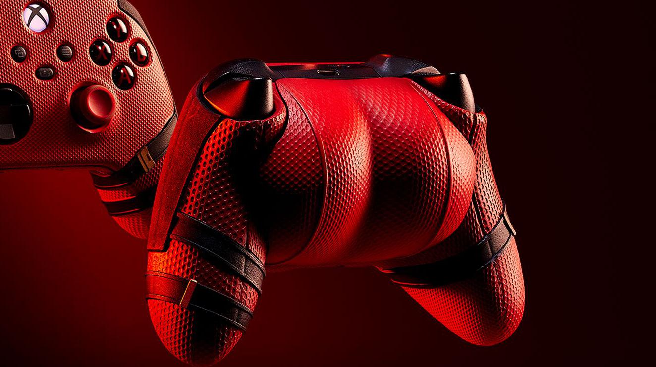 Il Cheeky Controller per Xbox a tema Deadpool