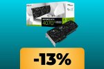 La scheda video PNY GeForce RTX 4070 Ti Super 16GB Verto Overclocked è in offerta per l'Amazon Prime Day - Notizia