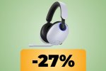 Sony Inzone H9, le cuffie da gaming wireless sono in offerta su Amazon per il Prime Day - Notizia