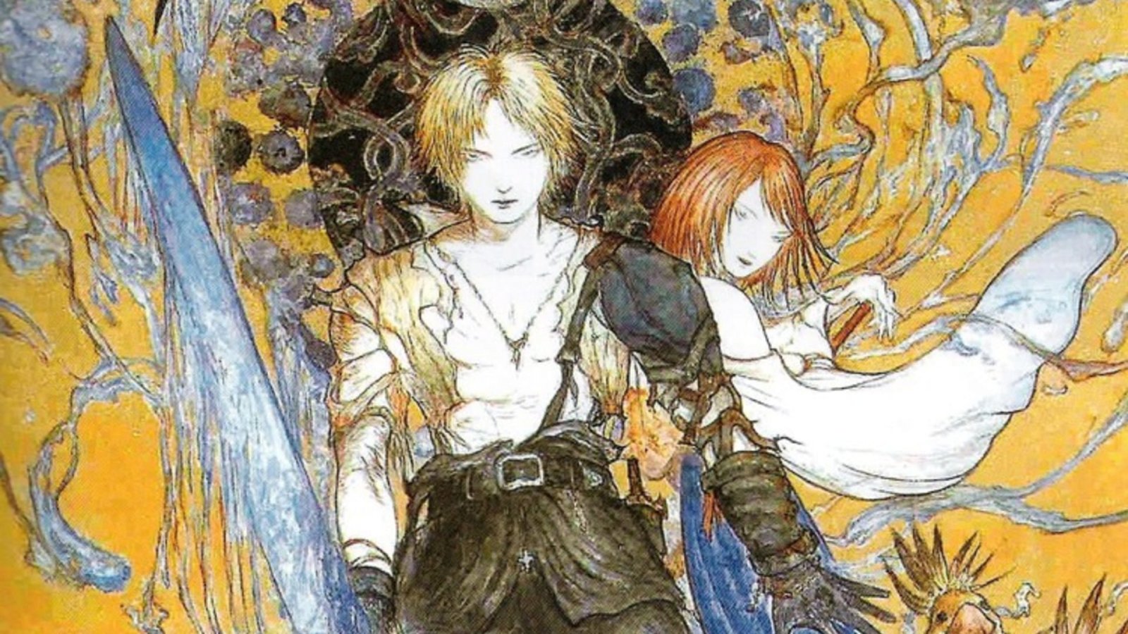 Una delle più celebri illustrazioni di Yoshitaka Amano