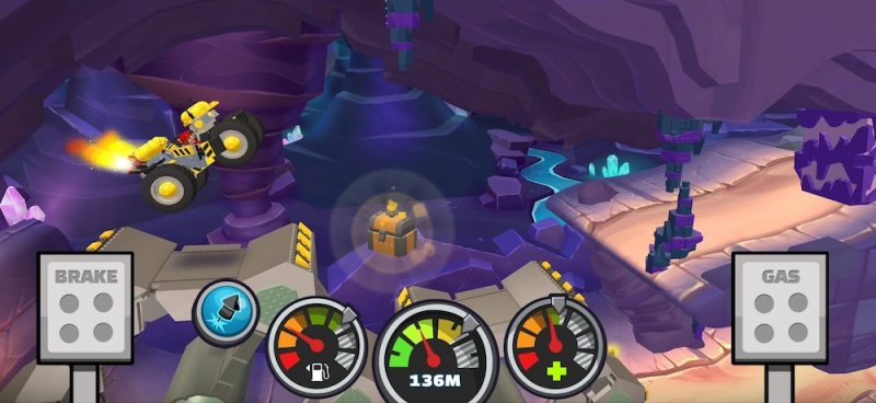 Un percorso particolarmente ardito di Hill Climb Adventures