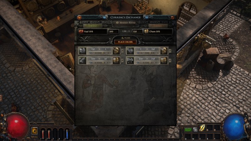 Así se verá la pantalla de comercio asincrónico en Path of Exile con Settlers of Kalguur