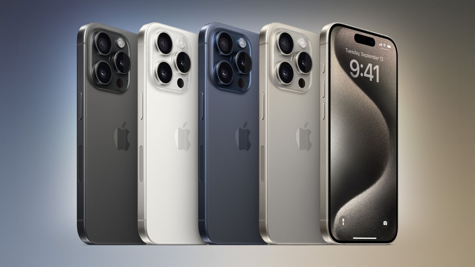 La lineup di iPhone 15