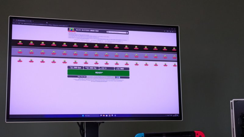 Nessun problema di ghosting su Samsung Odyssey G6