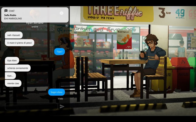 A volte le chat sono talmente tante che si intrecciano tra loro