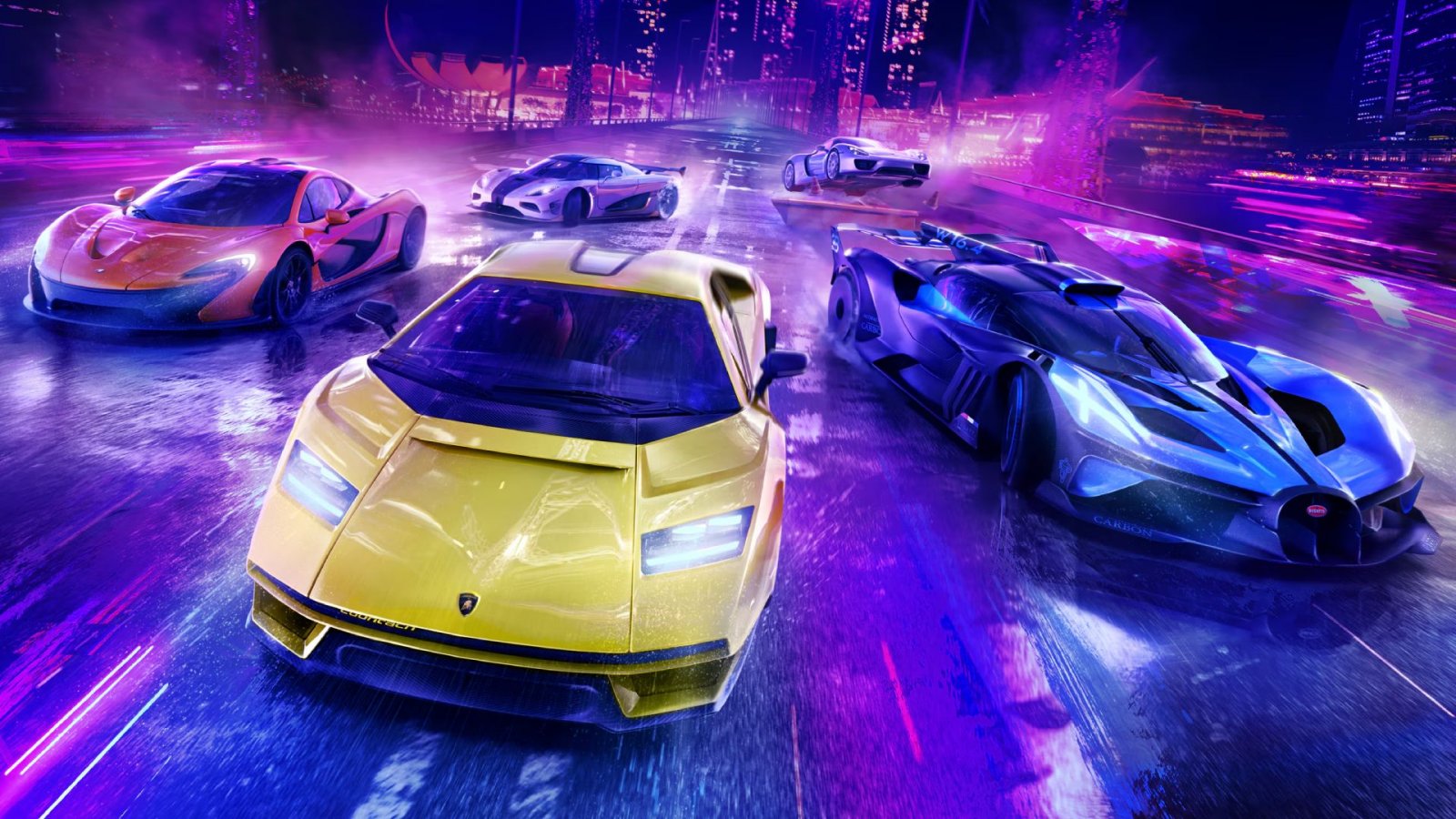 Alcune delle vetture di Asphalt Legends Unite