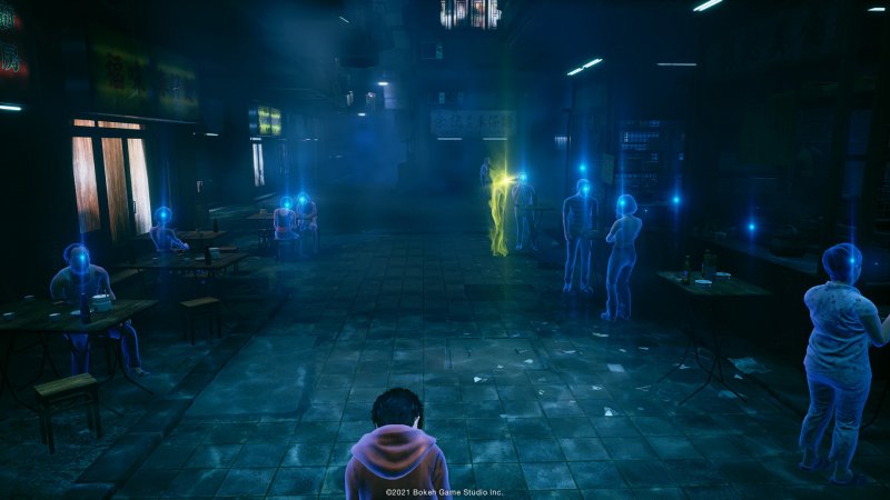 Il protagonista si appresta a passare da un corpo a un altro