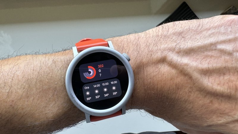 I widget personalizzabili permettono di avere uno spessore aggiuntivo nell'uso dell'orologio