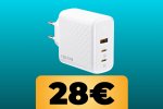 Il Caricatore VOLTME da 100 W con tre prese è in sconto con un'offerta a tempo su Amazon con anche un coupon - Notizia