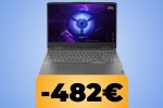 Il notebook da gaming Lenovo LOQ con schermo a 144 Hz e RTX 4060 è in fortissimo sconto su Amazon - Notizia
