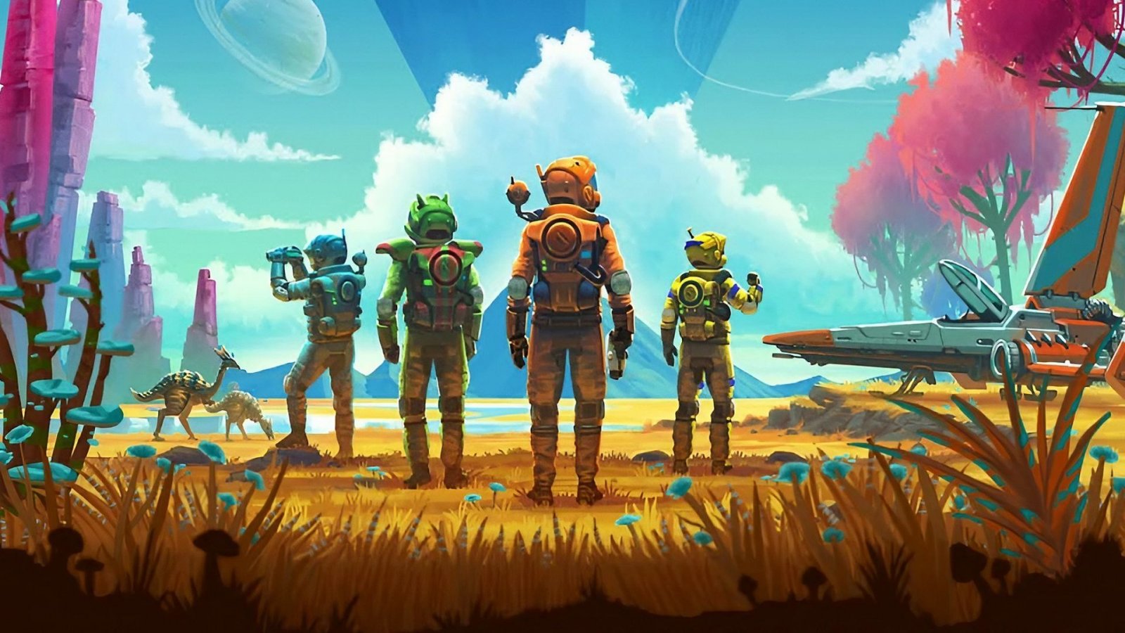 Un artwork di No Man's Sky