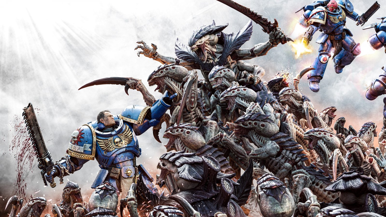 Titus affronta i Tiranidi in Warhammer 40.000 Space Marine 2