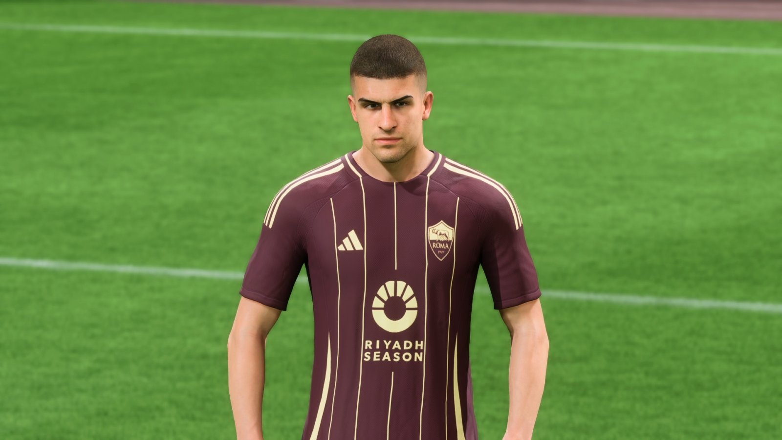 Un giocatore della Roma in EA Sports FC 25