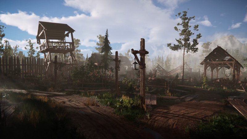 La natura dell'ambientazione e dell'impronta fantasy è stata avvicinata a quella di The Witcher La natura dell'ambientazione e dell'impronta fantasy è stata avvicinata a quella di The Witcher