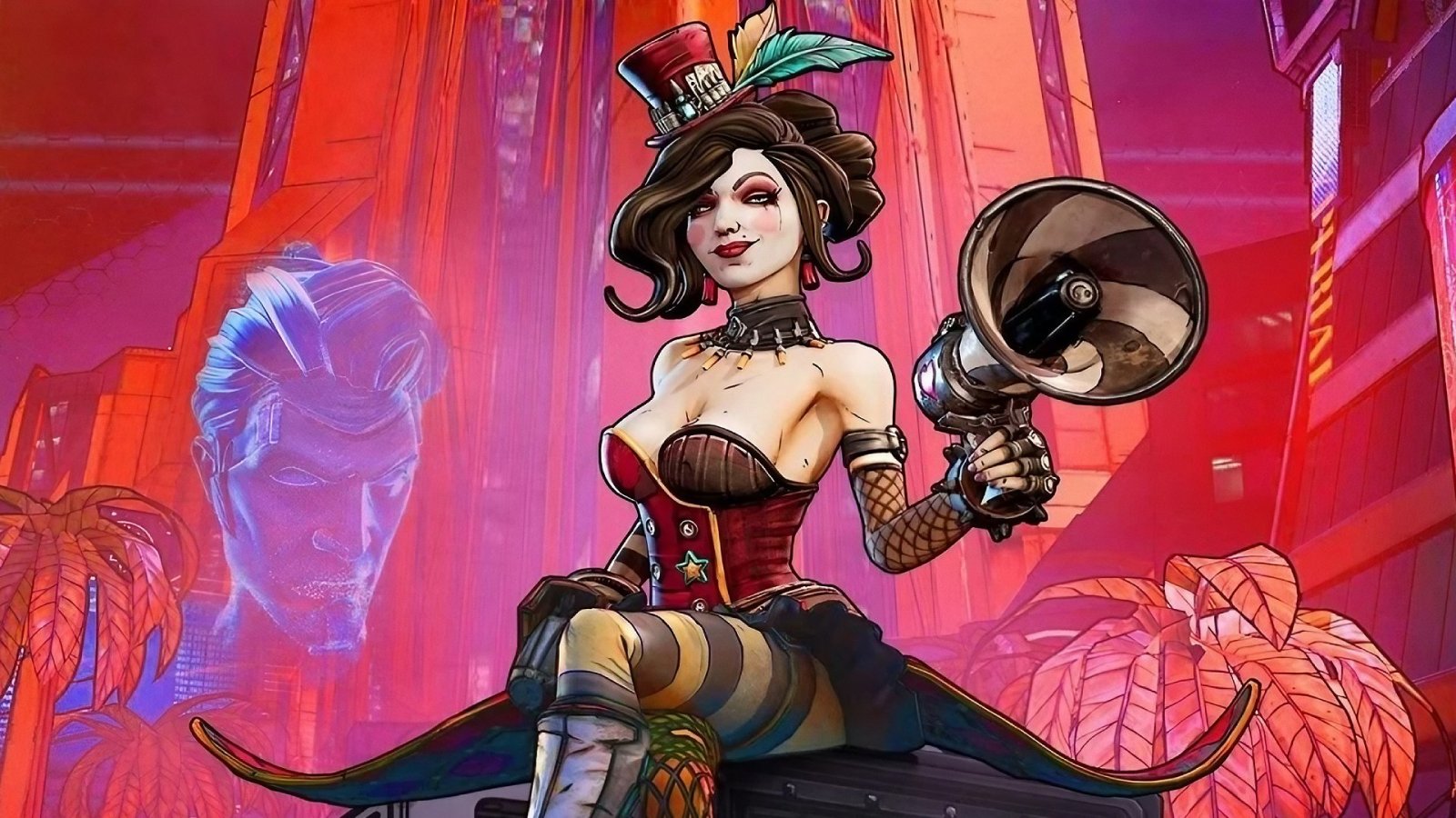 Mad Moxxi in un artwork di Borderlands