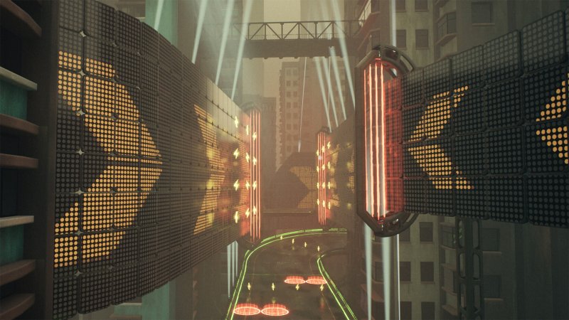 Un esempio di tracciato di DeathSprint 66... salire su quelle pareti vi farà risparmiare un bel po' di tempo