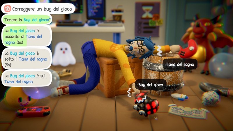 I vari obiettivi da portare a termine in una missione dell'Uomo Esausto