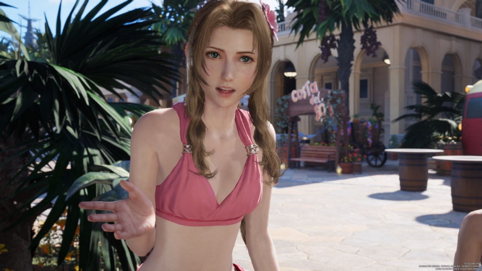 Aerith in Final Fantasy 7 Rebirth