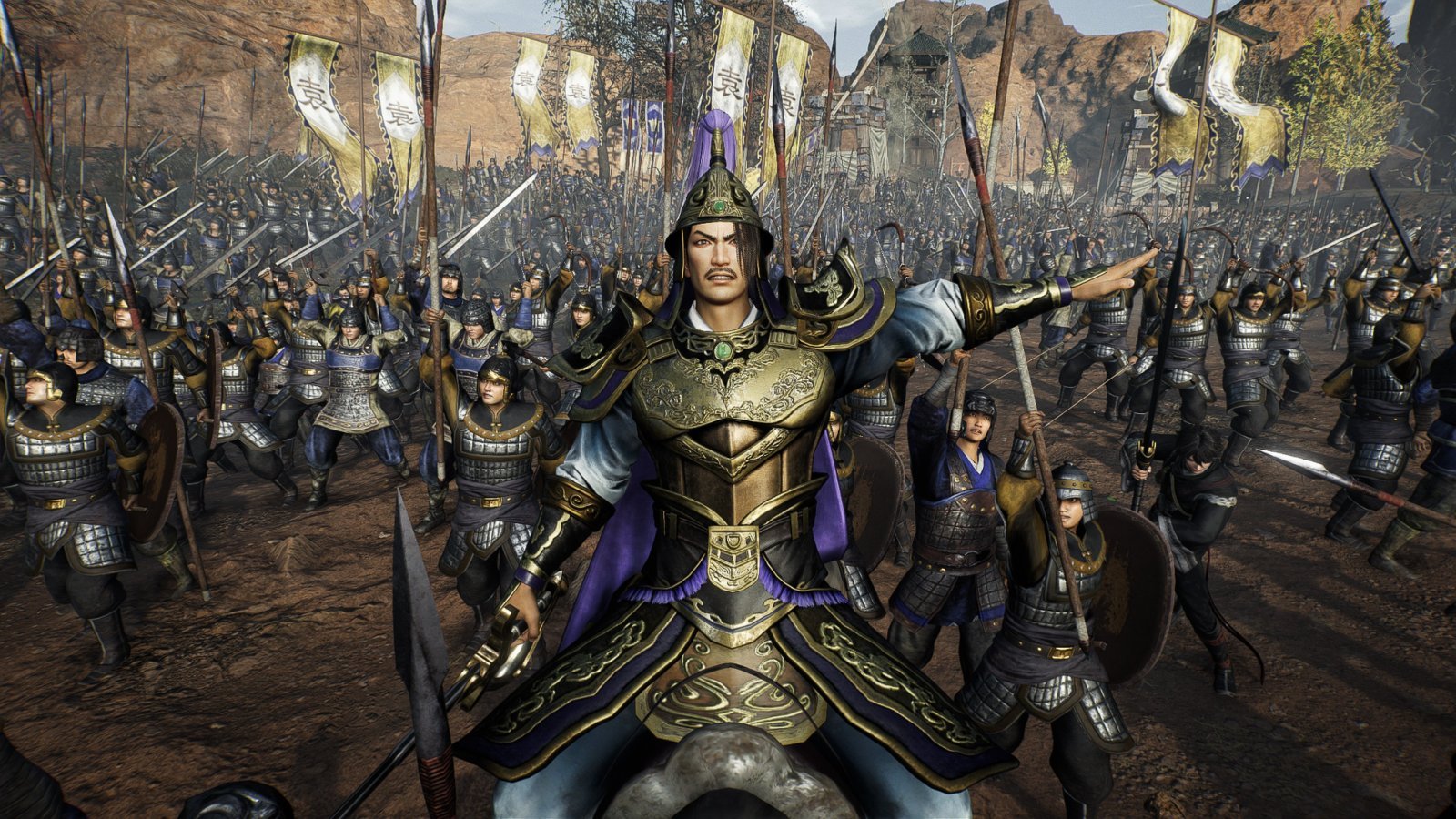 Un comandante di Dynasty Warriors: Origins