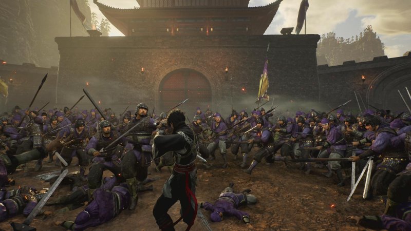 Non si tratta più d un musou da affrontare a cervello spento: si mietono orde di nemici, ma con criterio Non si tratta più d un musou da affrontare a cervello spento: si mietono orde di nemici, ma con criterio