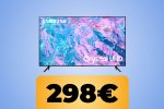 Il Samsung Crystal UHD da 43 pollici in 4K raggiunge un nuovo prezzo minimo storico su Amazon - Notizia