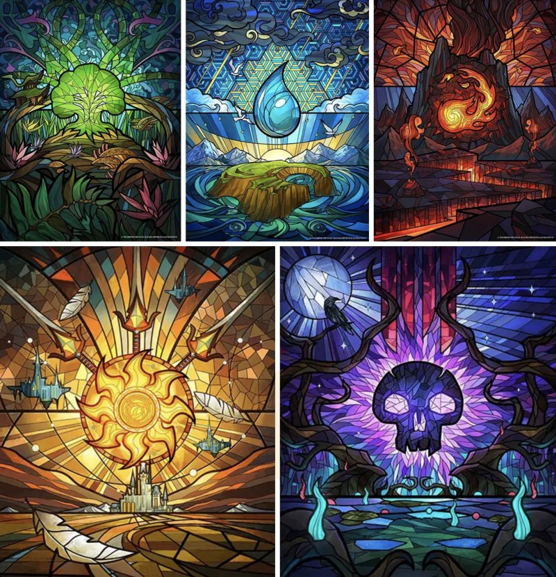 Le cinque terre base full art di Dominerai unita con le illustrazioni di Magali Villeneuve Le cinque terre base full art di Dominerai unita con le illustrazioni di Magali Villeneuve