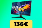Monitor ASUS da gaming vola al minimo storico su Amazon Italia - Notizia