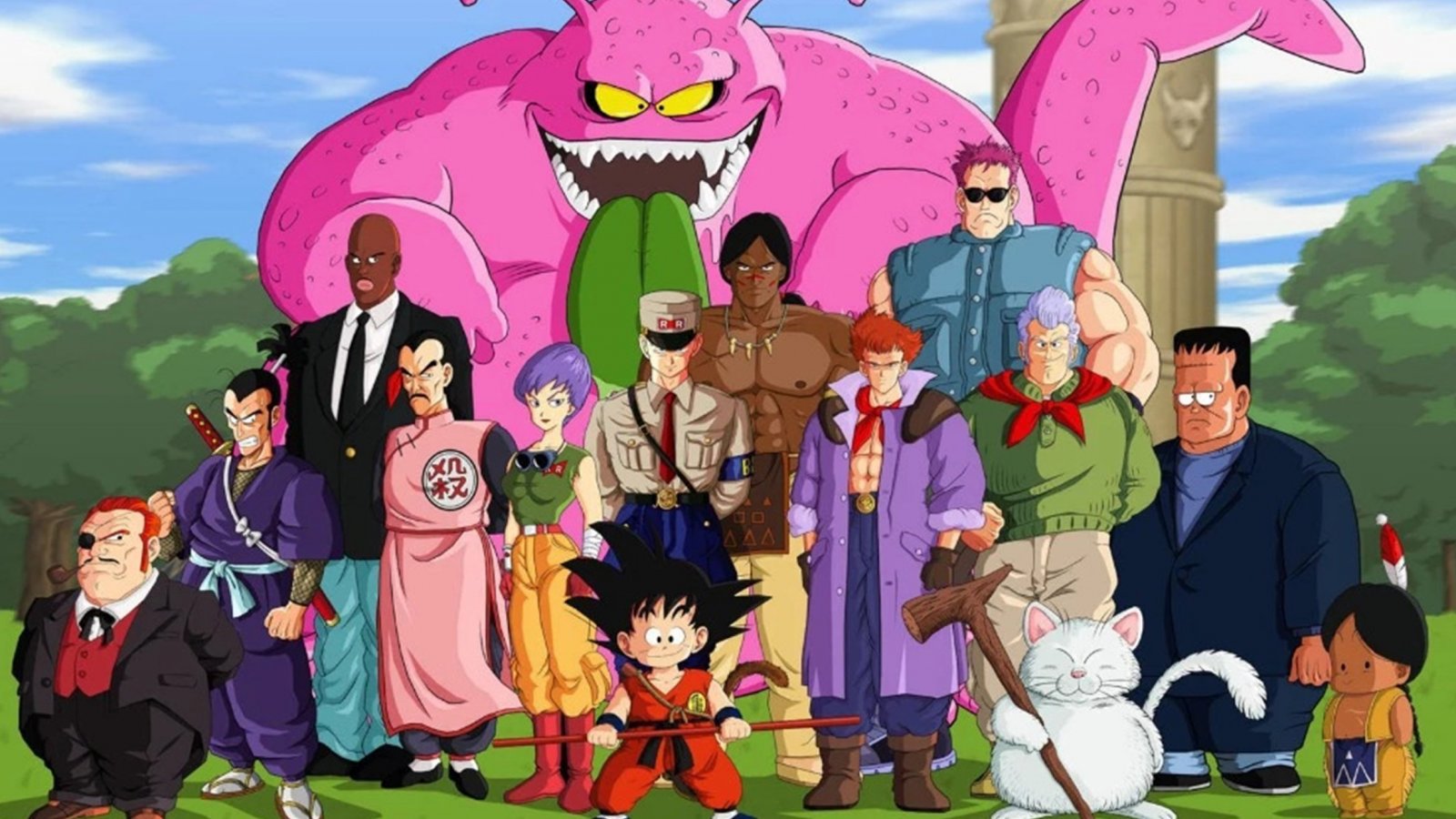 I personaggi della saga del Red Ribbon nel vecchio Dragon Ball