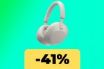 Sony WH-1000XM5, le cuffie wireless al minimo storico su Amazon Italia - Notizia