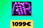 MacBook Air M3, il notebook Apple è al minimo storico su Amazon Italia - Notizia