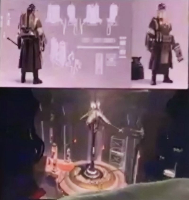 I presunti <strong>artwork</strong> del gioco Bluepoint Games