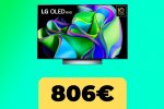 LG OLED evo Serie C3 48'', la TV è al minimo storico su Amazon Italia - Notizia