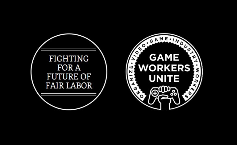 Semplice ed efficace: il logo di Game Workers Unite, organizzazione orizzontale e informale a tutela dei diritti dei lavoratori del settore videoludico, rappresenta una mano che regge un gamepad Semplice ed efficace: il logo di Game Workers Unite, organizzazione orizzontale e informale a tutela dei diritti dei lavoratori del settore videoludico, rappresenta una mano che regge un gamepad