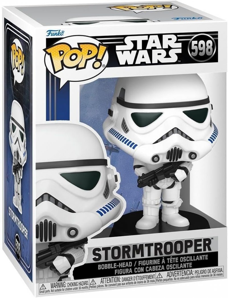 La confezione del Funko Pop! Star Wars: SWNC - Stormtrooper La confezione del Funko Pop! Star Wars: SWNC - Stormtrooper