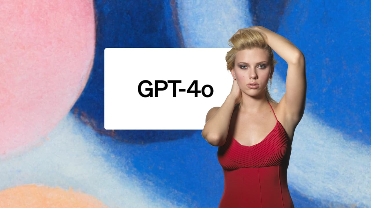 GPT 4o Video Card con Scarlett Johansson